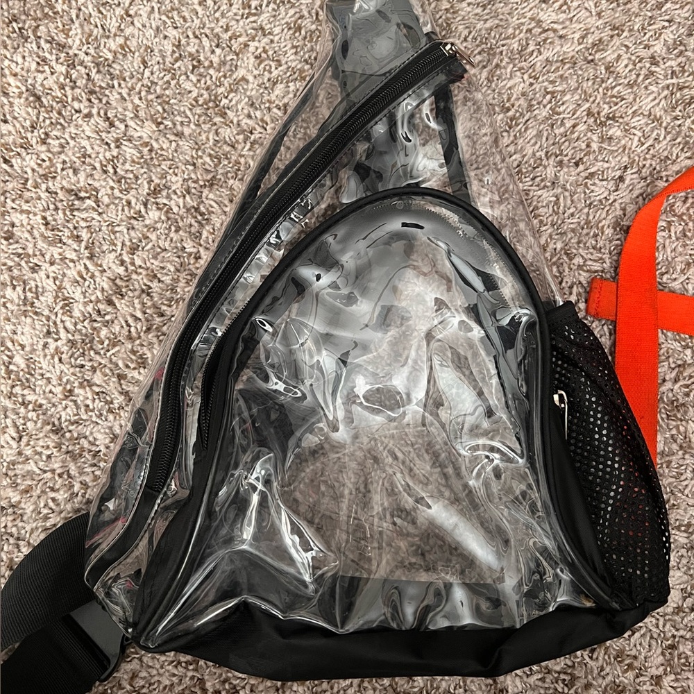 Clear “Game day” bag